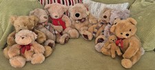Rare Vintage Teddy Bear Collection  Fraser Bears 2001 +Keel Toys  Mint Condition