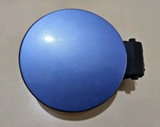VW POLO 9N3 1.2 PETROL FUEL TANK CAP FLAP COVER IN BLUE 6Q6809857E 6Q0010376D