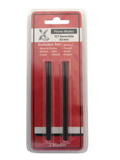 Pair 82mm TCT Planer Blades For To Fit Bosch Makita Ryobi DeWalt Electric Planes