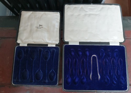 Vintage emtpy cutlery boxes