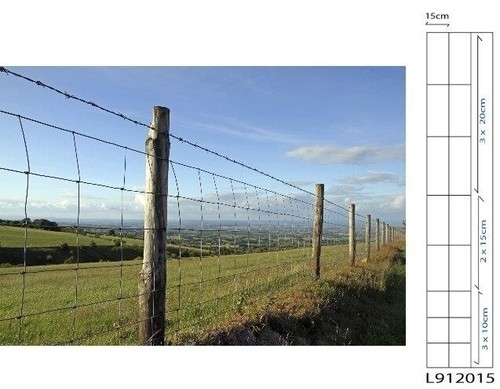 Stock fence galvanised - stock,