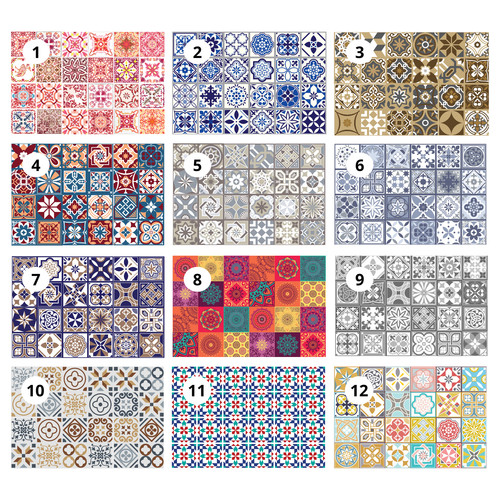 Tile transfers stickers - tile, wall