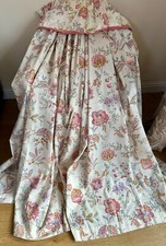 FABULOUS VINTAGE CURTAINS, PELMET , FESTOON, BLIND SET