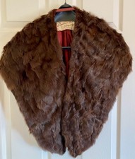 Vintage 1950s Genuine Mink Fur
