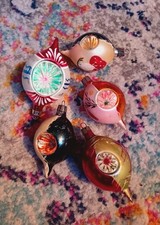 Vintage Handpainted Mercury