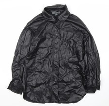 Primark Womens Black Faux