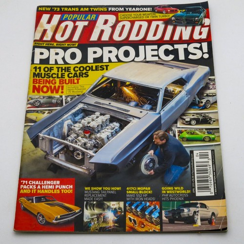 Popular hot rodding magazine - hot,