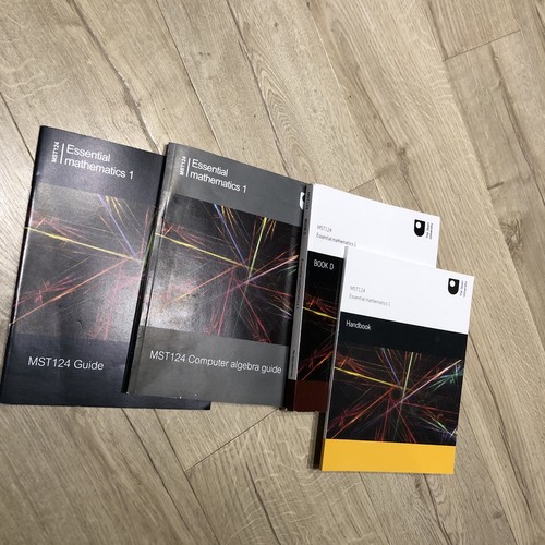 Mst124 essential mathematics - mst124,