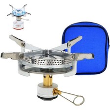 Portable Mini Stove Compact Camping Hiking Fishing BBQ Gas Heater Cooker Outdoor