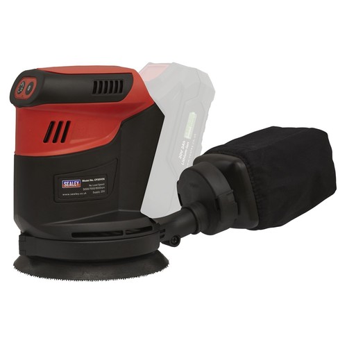 Sealey 20v 125mm orbital palm - sealey,
