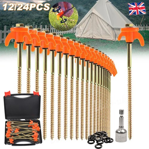 Tent pegs screw in hard - pegs,