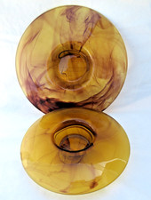 2 Vintage Davidson Amber Cloud