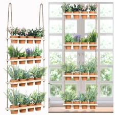 4 Tiered Window Plant Shelves