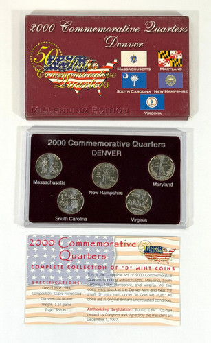 2000 commemorative quarters - 2000,