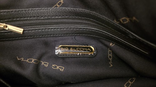 Big buddha black large - black, satchel