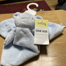 Matalan blue teddy - teddy, bear