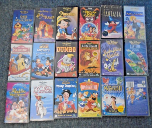 18x walt disney - walt, tape