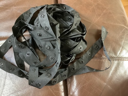 Popper tape black - , stud