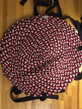 Set Of 4 — 15” Round Woven