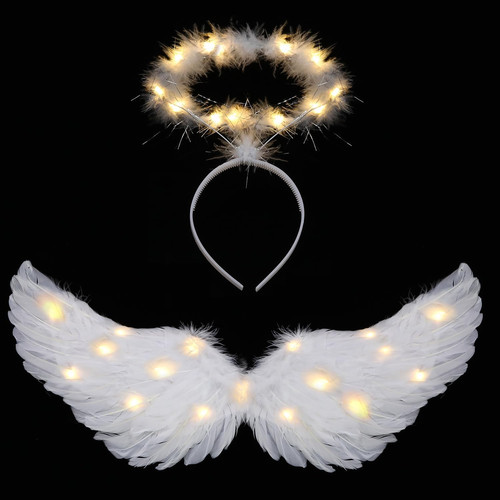 Angel wings light - angel, wings,