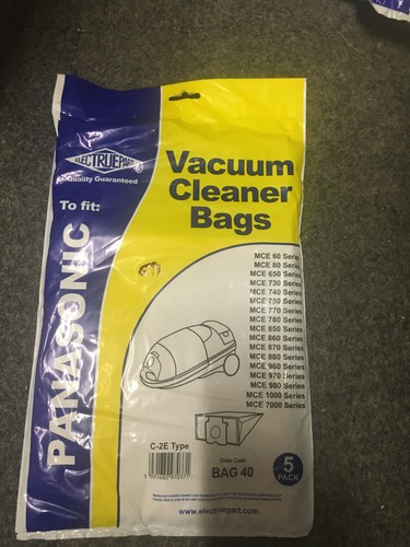 Panasonic bag cylinder - panasonic, 40