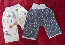 Sleep time terry towel training pants shorts 12-36 months