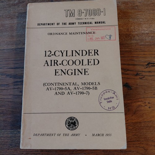 Vintage patton tank engine - vintage,