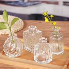 10PCS/SET Glass Vase Crystal