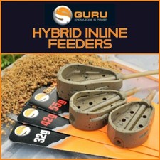 GURU HYBRID INLINE FEEDERS - NEW | ALL SIZES - COARSE/MATCH FISHING
