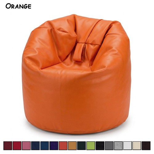 Faux leather bean - faux,