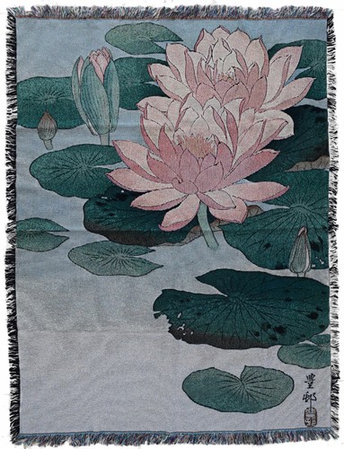 Jacquard woven tapestry - , throw