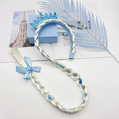 Frozen wig braid - braid, princess
