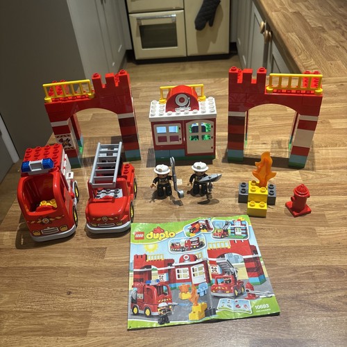 Lego duplo 10593 fire - fire, station