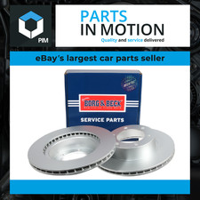 2x Brake Discs Pair Vented