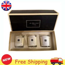 Scented Candle Jo Malone Aromatherapy Gift Set Premium Scents 3*70g New