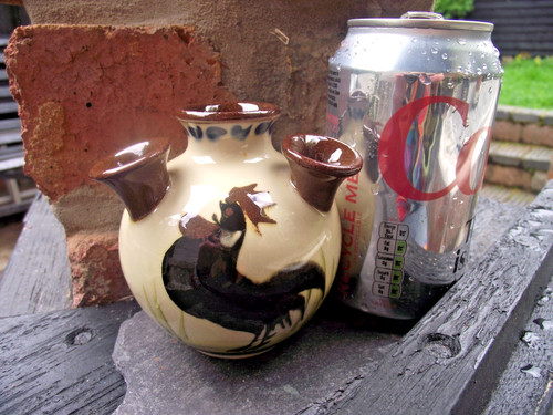 Vtg torquay pottery black - vtg,