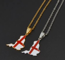 Silver or Gold England Flag