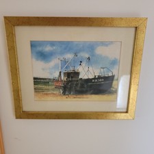 Hastings Print  boat
