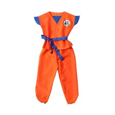 Dragon Ball Z Son GoKu Cosplay Costume Outfit Halloween NEW 2022 Kids Anime