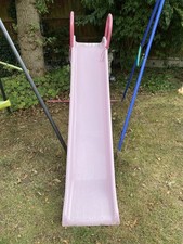 Chad Valley 7ft Kids Garden Slide - Pink