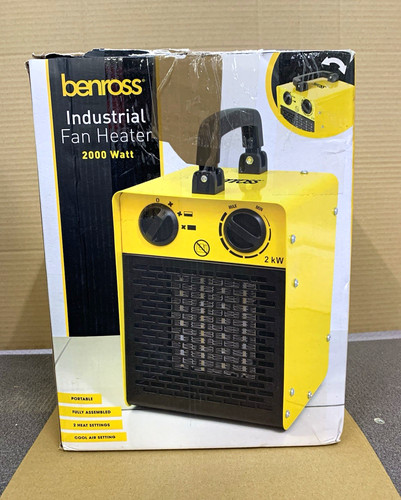 Benross industrial fan heater - benross,