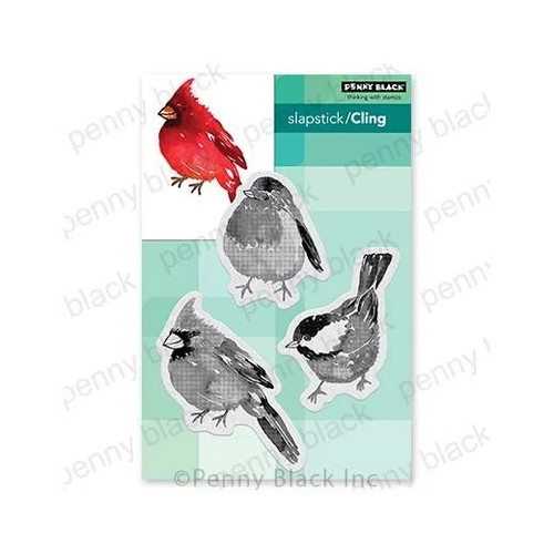 Penny black cling rubber - black,