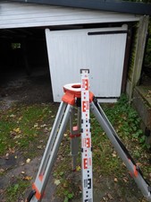 Surveyors telescopic 4m levelling staff