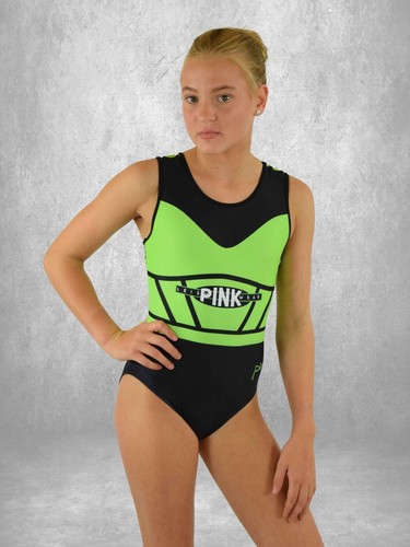 Pink leisurewear cross leotard - pink,