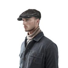 Men’s Pig Leather Newsboy