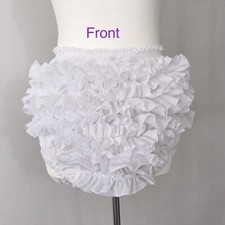 Adult Baby Sissy WATERPROOF Nappy diaper Cover white cosplay ddlg cd unisex