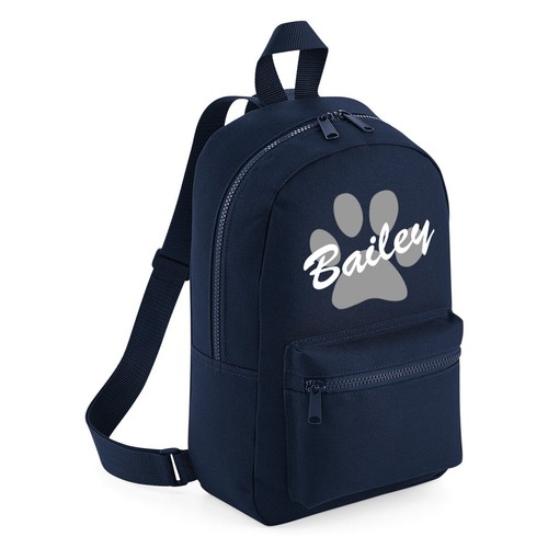 Personalised dog bag backpack - dog,