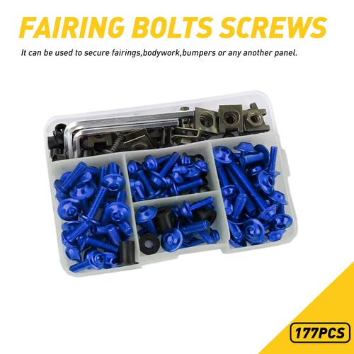 177pc blue fairing fender - blue,