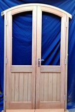 Hardwood Timber Arched French