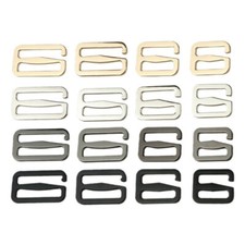 Metal G-Hook Buckle Backpack Slide Buckle Webbing Adjuster 21mm 26mm 32mm 38mm